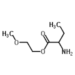 CAS#: 745747-89-1， 2-Methoxyethyl 2-aminobutanoate