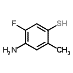 CAS#: 745753-02-0， 4-Amino-5-fluoro-2-methylbenzenethiol