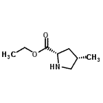 CAS#: 745769-71-5， Ethyl (4S)-4-methyl-L-prolinate