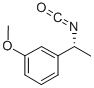 structure of CAS# 745784-07-0, 1-[(1R)-1-Isocyanatoethyl]-3-Methoxy-Benzene