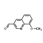 CAS#: 745830-18-6， 8-Methoxy-3-quinolinecarbaldehyde