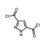 CAS#: 74621-40-2， 1H-Pyrazole-3,5-dicarbonyl dichloride