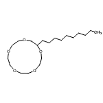 CAS#: 74649-88-0， 2-Decyl-1,4,7,10,13-pentaoxacyclopentadecane