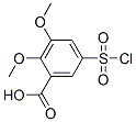 CAS#: 74651-62-0， 5-Chlorosulfonyl-2,3-Dimethoxybenzoic Acid