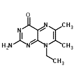 CAS#: 746556-62-7， 2-Amino-8-ethyl-6,7-dimethyl-4(8H)-pteridinone
