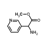 CAS#: 746584-27-0， Methyl amino(3-pyridinyl)acetate