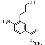 CAS#: 746622-08-2， Methyl 4-amino-3-(3-hydroxypropyl)benzoate