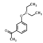 CAS 登录号：74663-94-8， 3-乙酰基苯基二乙基硼酸酯