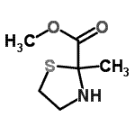 CAS#: 74680-40-3， Methyl 2-methyl-1,3-thiazolidine-2-carboxylate