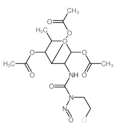CAS#: 74729-54-7， [2,5-Diacetyloxy-3-[(2-Chloroethyl-Nitrosocarbamoyl)Amino]-6-Methyloxan-4-Yl] Acetate