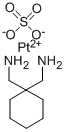 CAS 登录号：74790-08-2， [环己烷-1,1-二基二(甲胺)-N,N'][硫酸(2-)-O,O']铂