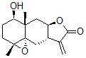 CAS#: 74799-13-6， (1aR,4R,4aS,5aR,8aS,9aS)-Octahydro-4-Hydroxy-1a,4a-Dimethyl-8-Methylene-3H-Oxireno(4a,5)Naphtho(2,3-b)Furan-7(8H)-One