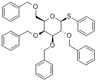 structure of CAS# 74801-29-9, Phenyl2,3,4,6-Tetra-O-Benzyl-beta-D-Thiogalactopyranoside