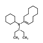 CAS#: 74810-34-7， (1E)-N-Cyclohexyl-N-(diethylboryl)-1-cyclodecen-1-amine