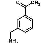 CAS 登录号：748104-67-8， 1-[3-(氨基甲基)苯基]乙酮
