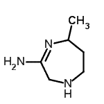 CAS#: 748111-29-7， 5-Methyl-2,5,6,7-tetrahydro-1H-1,4-diazepin-3-amine