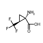 CAS#: 748121-19-9， (1S,2S)-1-Amino-2-(trifluoromethyl)cyclopropanecarboxylic acid