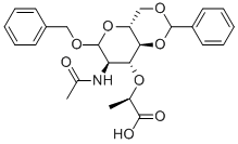 CAS#: 74842-55-0， Benzyl N-Acetyl-4,6-O-Benzylidenemuramic Acid