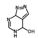 CAS#: 748764-60-5， 5,7a-Dihydro-4H-pyrazolo[3,4-d]pyrimidin-4-ol