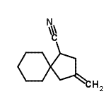 CAS#: 748771-56-4， 3-Methylenespiro[4.5]decane-1-carbonitrile