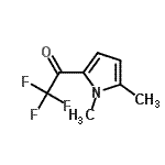 CAS#: 74889-29-5， 1-(1,5-Dimethyl-1H-pyrrol-2-yl)-2,2,2-trifluoroethanone