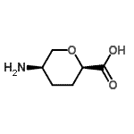 CAS#: 749175-42-6， 5-Amino-2,6-anhydro-3,4,5-trideoxy-L-threo-hexonic acid