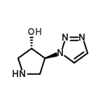 CAS#: 749181-88-2， (3S,4S)-4-(1H-1,2,3-Triazol-1-yl)-3-pyrrolidinol