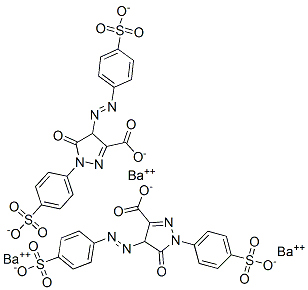 CAS#: 74920-66-4， Trisodium (4E)-5-Oxo-1-(4-Sulfonatophenyl)-4-[(4-Sulfonatophenyl)Hydrazinylidene]Pyrazole-3-Carboxylate