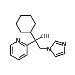 CAS 登录号：749255-17-2， 1-环己基-2-(1H-咪唑-1-基)-1-(2-吡啶基)乙醇