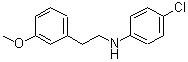 CAS#: 749806-32-4， 4-Chloro-N-[2-(3-methoxyphenyl)ethyl]aniline
