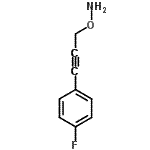CAS#: 749822-83-1， 1-[3-(Aminooxy)-1-propyn-1-yl]-4-fluorobenzene