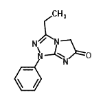 CAS#: 749874-32-6， 3-Ethyl-1-phenyl-1H-imidazo[2,1-c][1,2,4]triazol-6(5H)-one