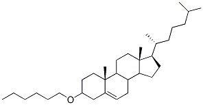 CAS#: 74996-31-9， (3S,8S,9S,10R,13R,14S,17R)-3-Hexoxy-10,13-Dimethyl-17-[(2R)-6-Methylheptan-2-Yl]-2,3,4,7,8,9,11,12,14,15,16,17-Dodecahydro-1H-Cyclopenta[a]Phenanthrene