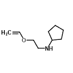 CAS#: 75059-50-6， N-[2-(Vinyloxy)ethyl]cyclopentanamine