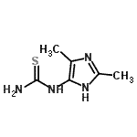 CAS#: 750643-45-9， 1-(2,4-Dimethyl-1H-imidazol-5-yl)thiourea