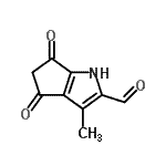 CAS#: 75088-58-3， 3-Methyl-4,6-dioxo-1,4,5,6-tetrahydrocyclopenta[b]pyrrole-2-carbaldehyde