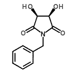 CAS#: 75112-74-2， (3R,4S)-1-Benzyl-3,4-dihydroxy-2,5-pyrrolidinedione