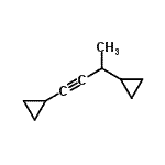 CAS#: 75143-17-8， 1,1'-(1-Butyne-1,3-diyl)dicyclopropane