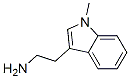structure of CAS# 7518-21-0, 1-Methyl-1H-Indole-3-Ethanamine;2-(1-Methyl-3-Indolyl)Ethanamine;2-(1-Methylindol-3-Yl)Ethylamine;1H-Indole-2-Ethanamine, 1-Methyl-