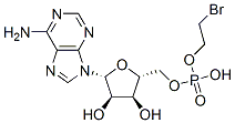 CAS#: 75203-44-0， [(2R,3S,4R,5R)-5-(6-Aminopurin-9-Yl)-3,4-Dihydroxyoxolan-2-Yl]Methyl 2-Bromoethyl Hydrogen Phosphate