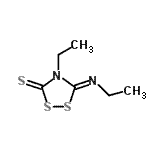 CAS#: 752187-48-7， (5Z)-4-Ethyl-5-(ethylimino)-1,2,4-dithiazolidine-3-thione