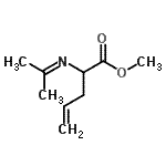 CAS#: 752233-62-8， Methyl 2-(isopropylideneamino)-4-pentenoate