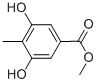 CAS 登录号：75238-29-8， 3,5-二羟基-4-甲基苯甲酸甲酯