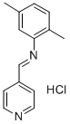 CAS#: 75273-89-1， N-(2,5-Dimethylphenyl)-1-Pyridin-4-Ylmethanimine Hydrochloride