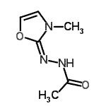 CAS#: 753028-17-0， N'-[(2E)-3-Methyl-1,3-oxazol-2(3H)-ylidene]acetohydrazide