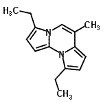 CAS#: 753470-59-6， 3,9-Diethyl-6-methyldipyrrolo[1,2-a:1',2'-c]pyrimidine