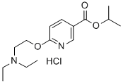 CAS#: 75348-36-6， Propan-2-Yl 6-(2-Diethylaminoethoxy)Pyridine-3-Carboxylate Hydrochloride