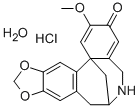 CAS#: 75370-49-9， (+/-)-5,6,7,8-Tetrahydro-2-Methoxy-3H-7,13B-Methano(1,3)Benzodioxolo(5,6-e)(2)Benzazocin-3-One Hydrochloride Hydrate (2:2:1)