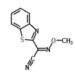CAS#: 75408-07-0， (2Z)-1,3-Benzothiazol-2-yl(methoxyimino)acetonitrile