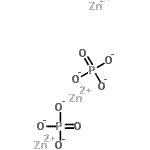 structure of CAS# 7543-51-3, Zinc phosphate (3:2);704TVM;Bonderite 181;Bonderite 40